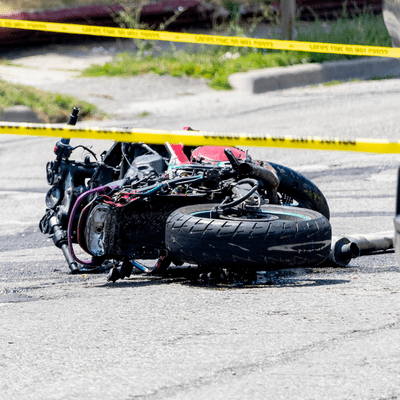motorcycle accident is incredibly damning