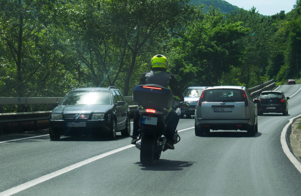 Lane Splitting in San Diego